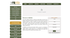 Desktop Screenshot of habvisa.com